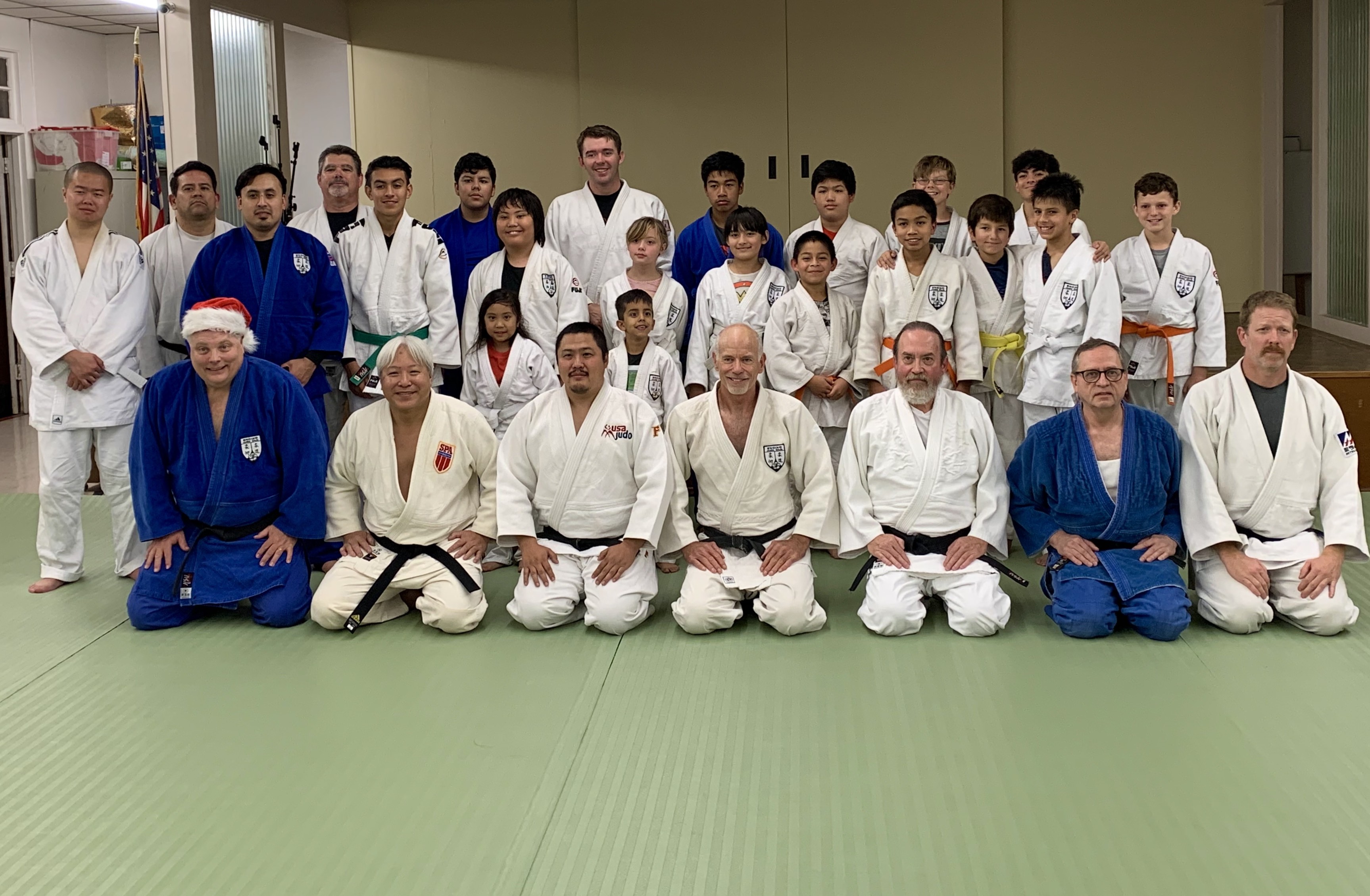 Black belt promotion for Jerrod Wilson at Oxnard Buddhist Temple, October 12, 2007