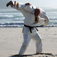 Kataguruma on the beach